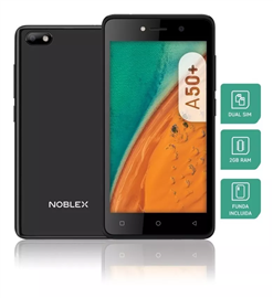Noblex A50+ Dual SIM 32 GB negro 2 GB RAM Outlet