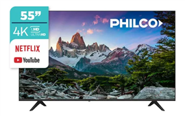 Tv Led Smart Philco 55'' 4k Wifi Netflix PLD55US21A Outlet 